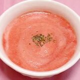 フレッシュ☆トマトの冷製スープ